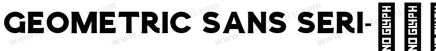 Geometric sans Seri字体转换